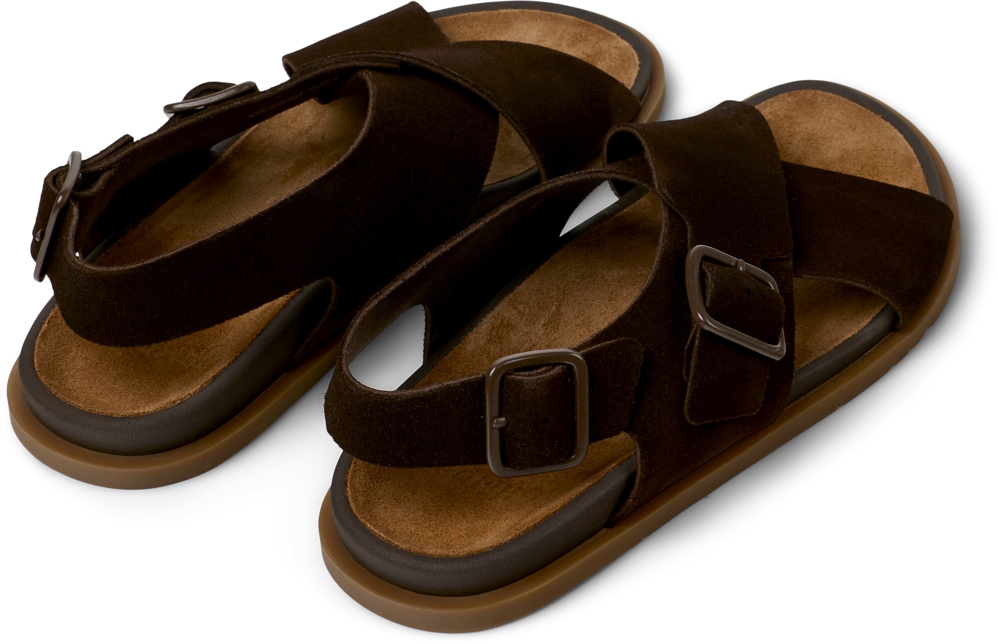 CAMPER Sandalias 'Lluc' chocolate – imagen 4