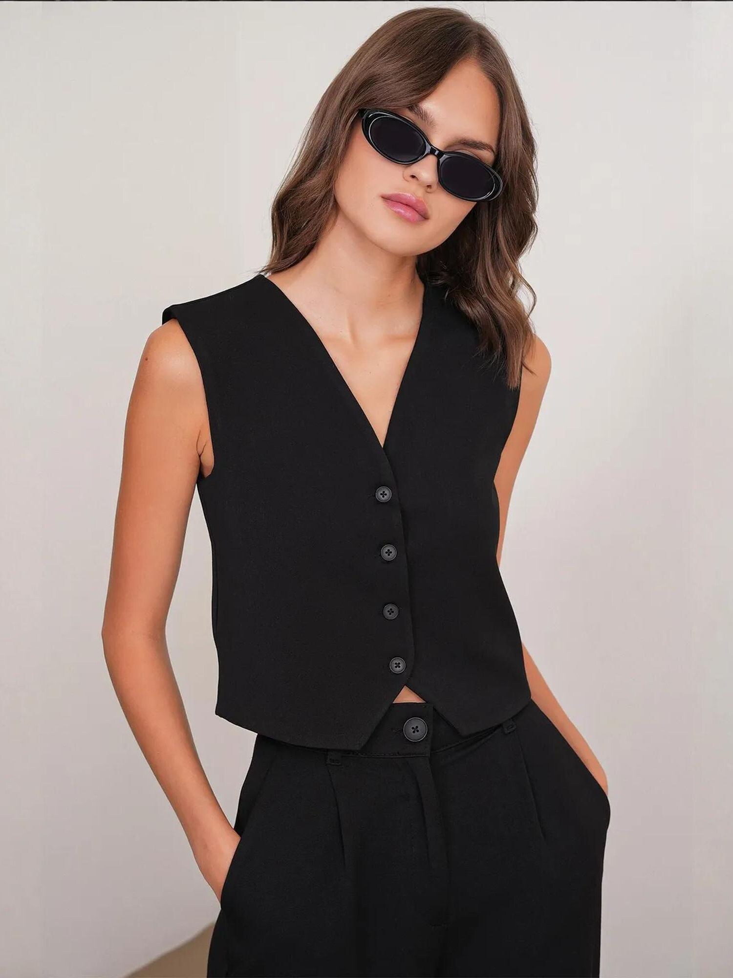 MixRay Gilet  nero