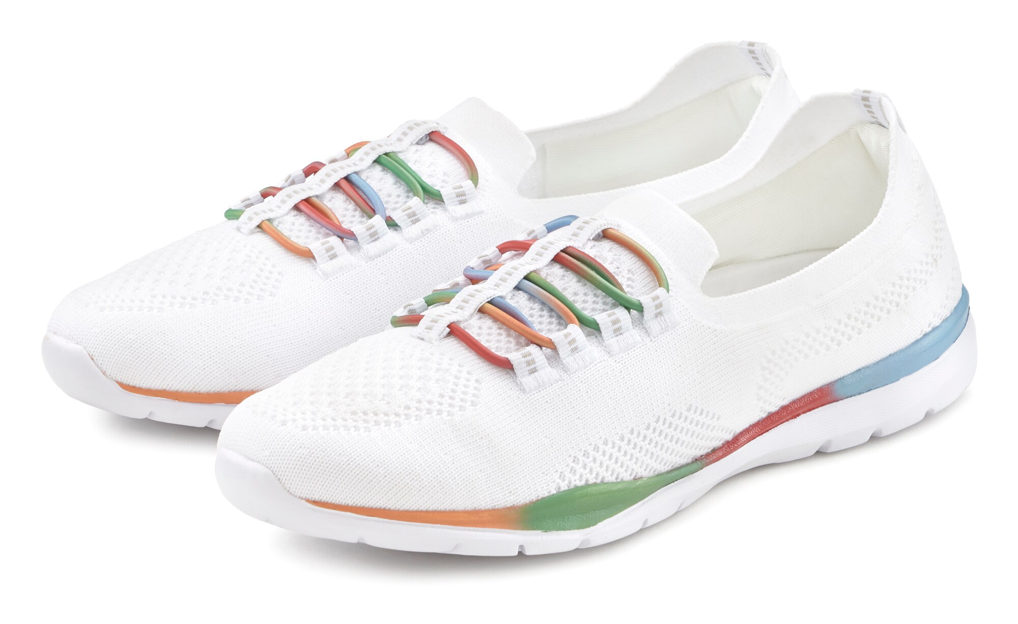 LASCANA Slip-on obuv biela (obrázok 5)