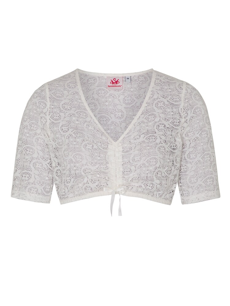 SPIETH & WENSKY Bluse 'Duft' Damen Größe 40 weiß