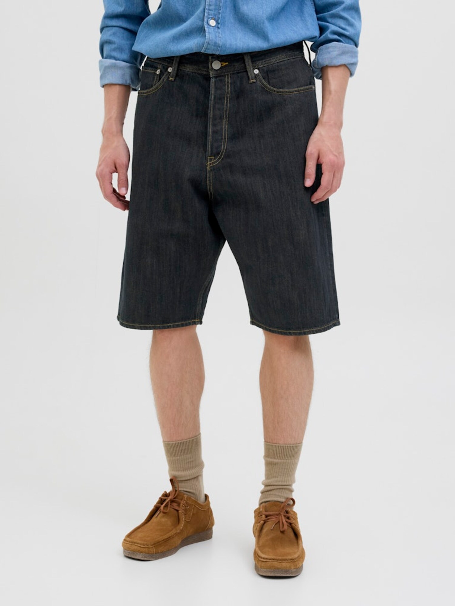 JACK & JONES Džínsy 'JJIron JJOriginal' námornícka modrá (obrázok 5)