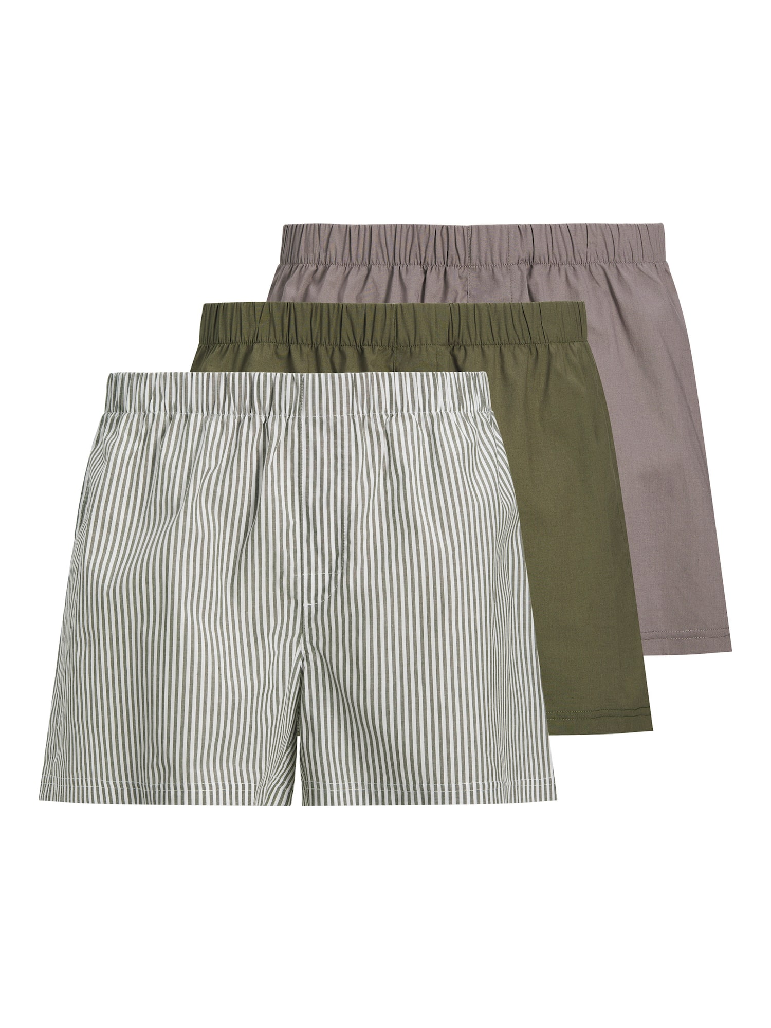 JACK & JONES Boxeri Milano gri taupe / oliv / verde închis