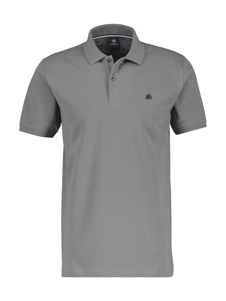 LERROS Poloshirt Herren Größe M grau