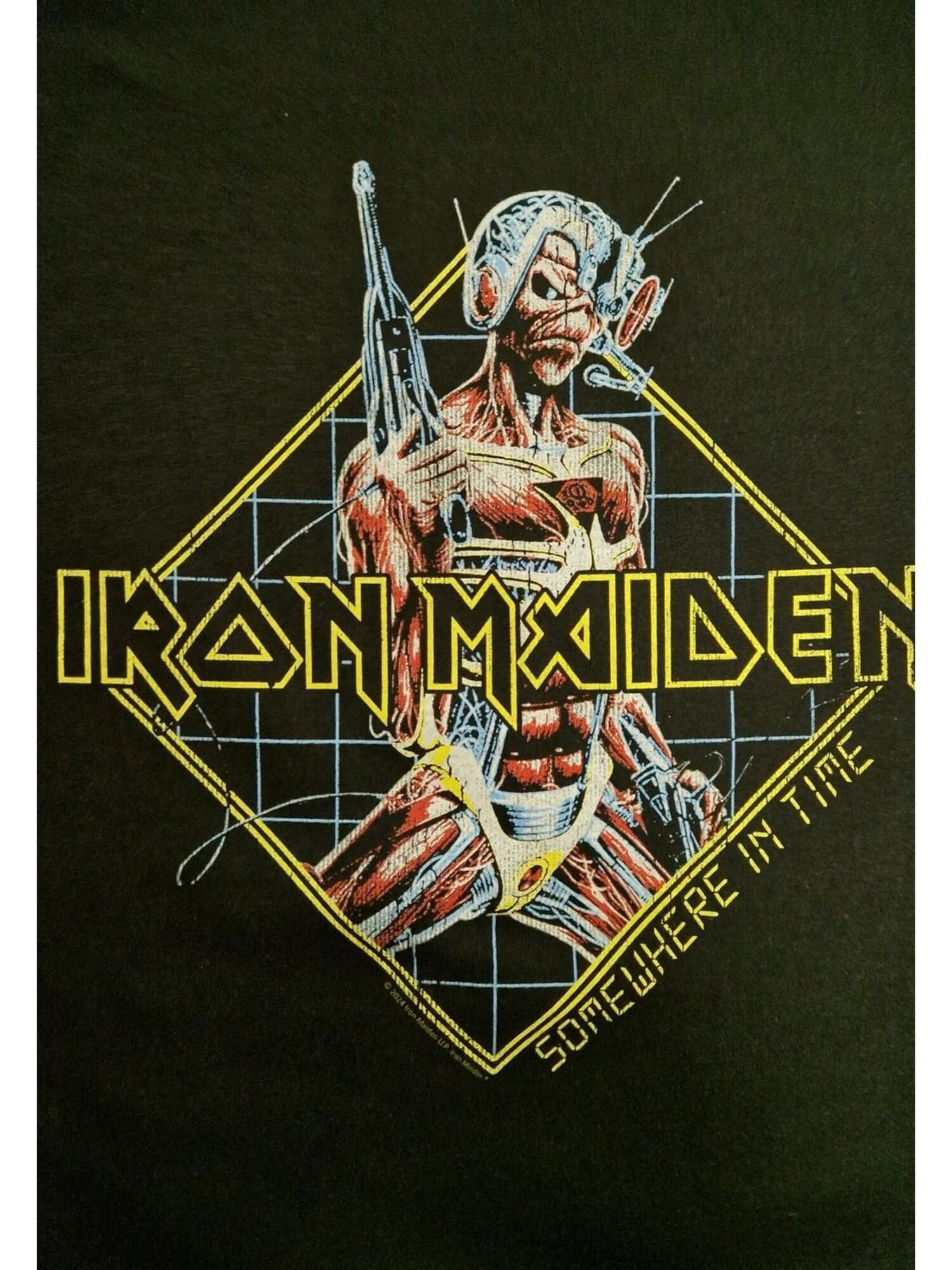 Iron Maiden Camiseta 'Iron Maiden Somewhere In Time T-Shirt'  negro – imagen 3