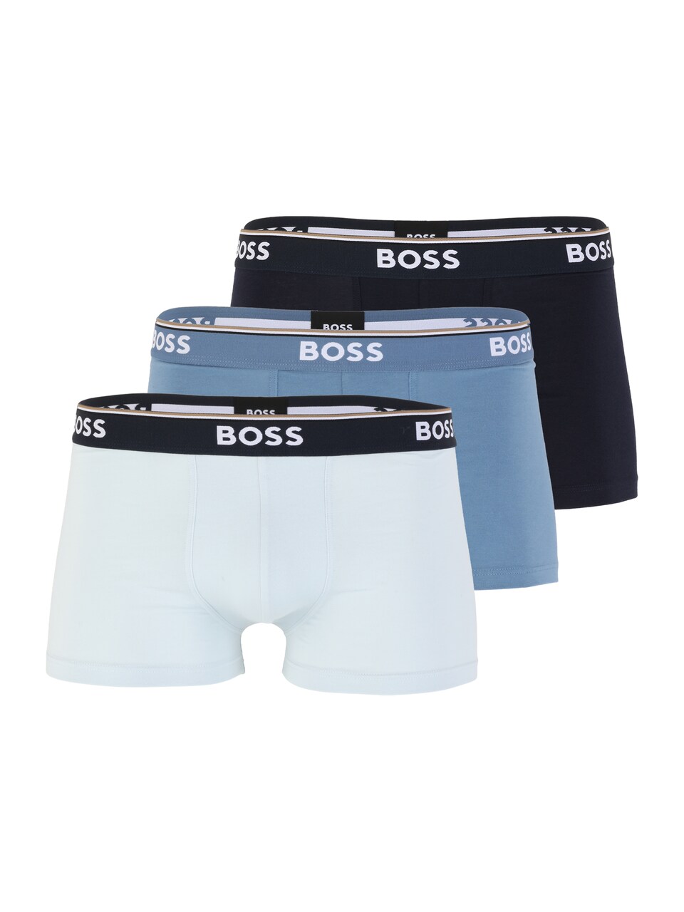 Boxershorts marinblå / royalblå / ljusblå / svart