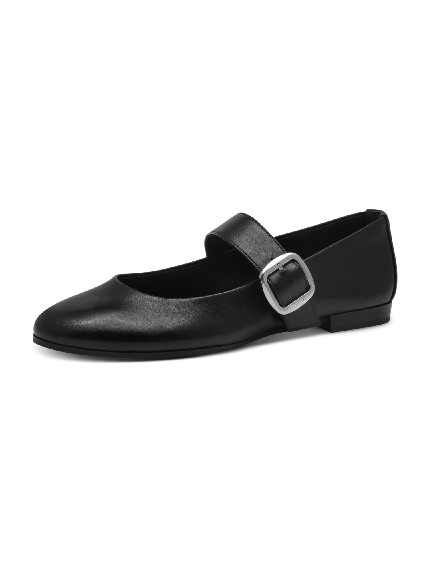 Tamaris Balerini cu curea glezna  negru