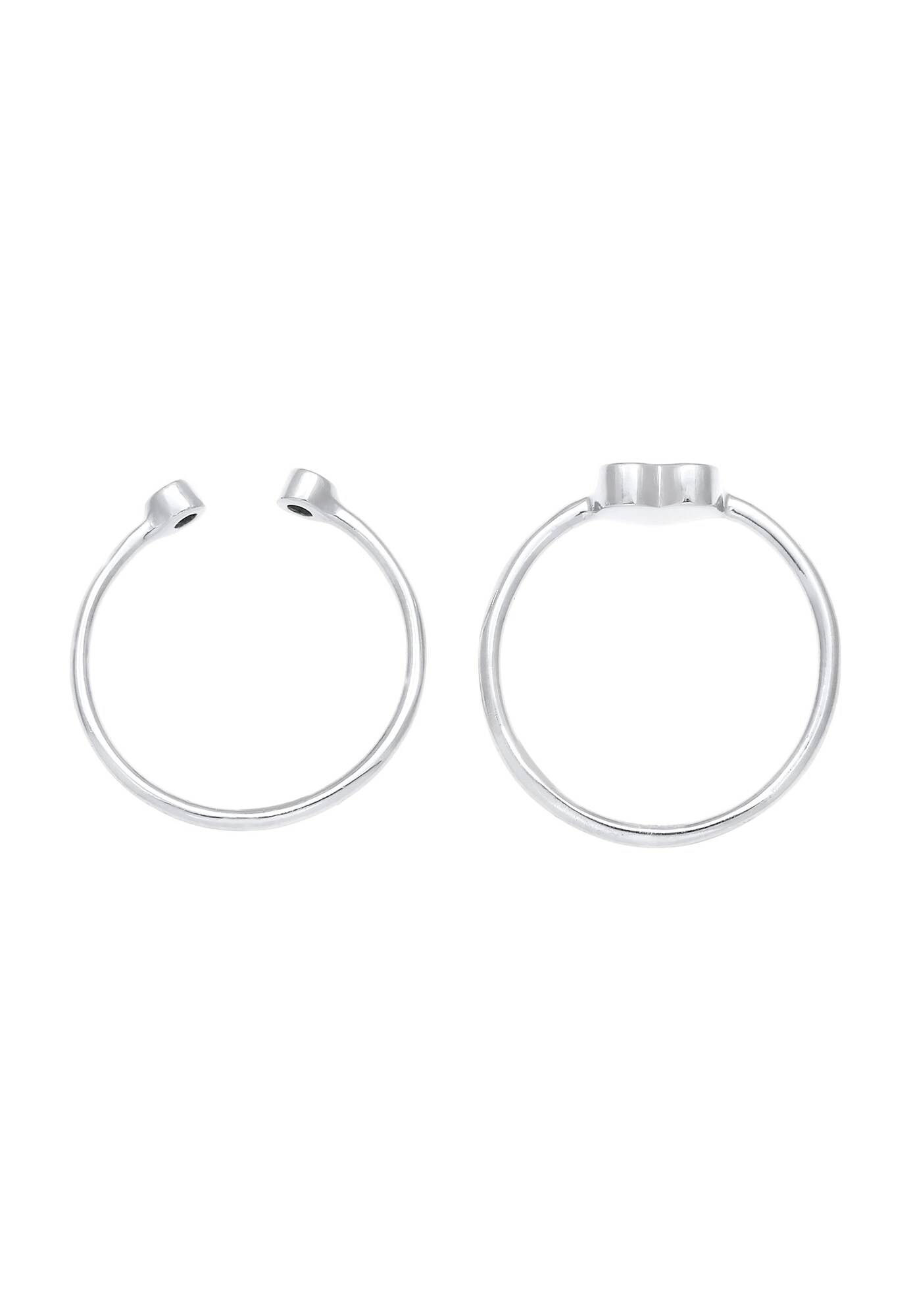 Thumbnail - ELLI Ring Herz, Kristall Ring