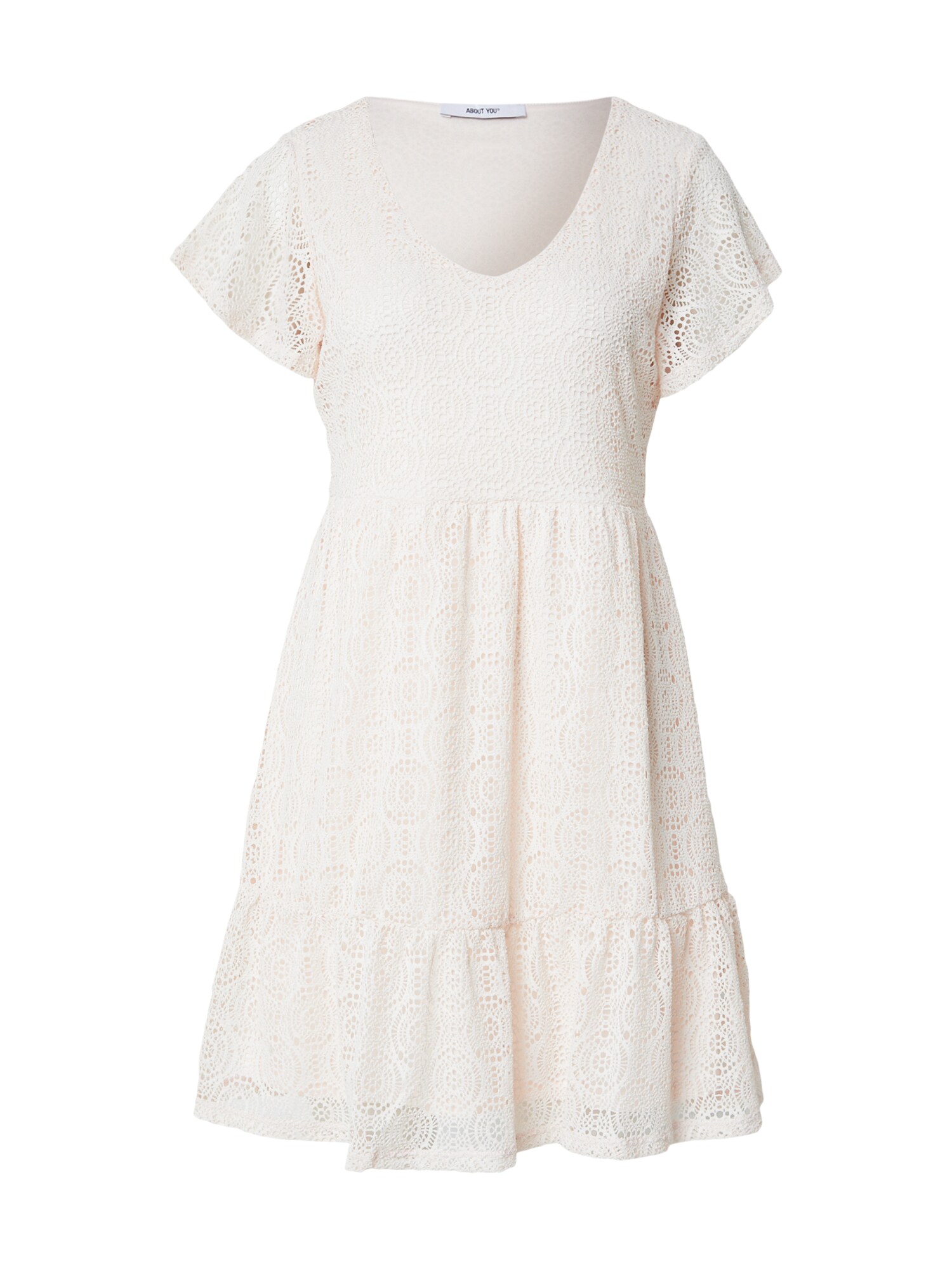 ABOUT YOU Rochie tricotat 'Smilla'  bej deschis