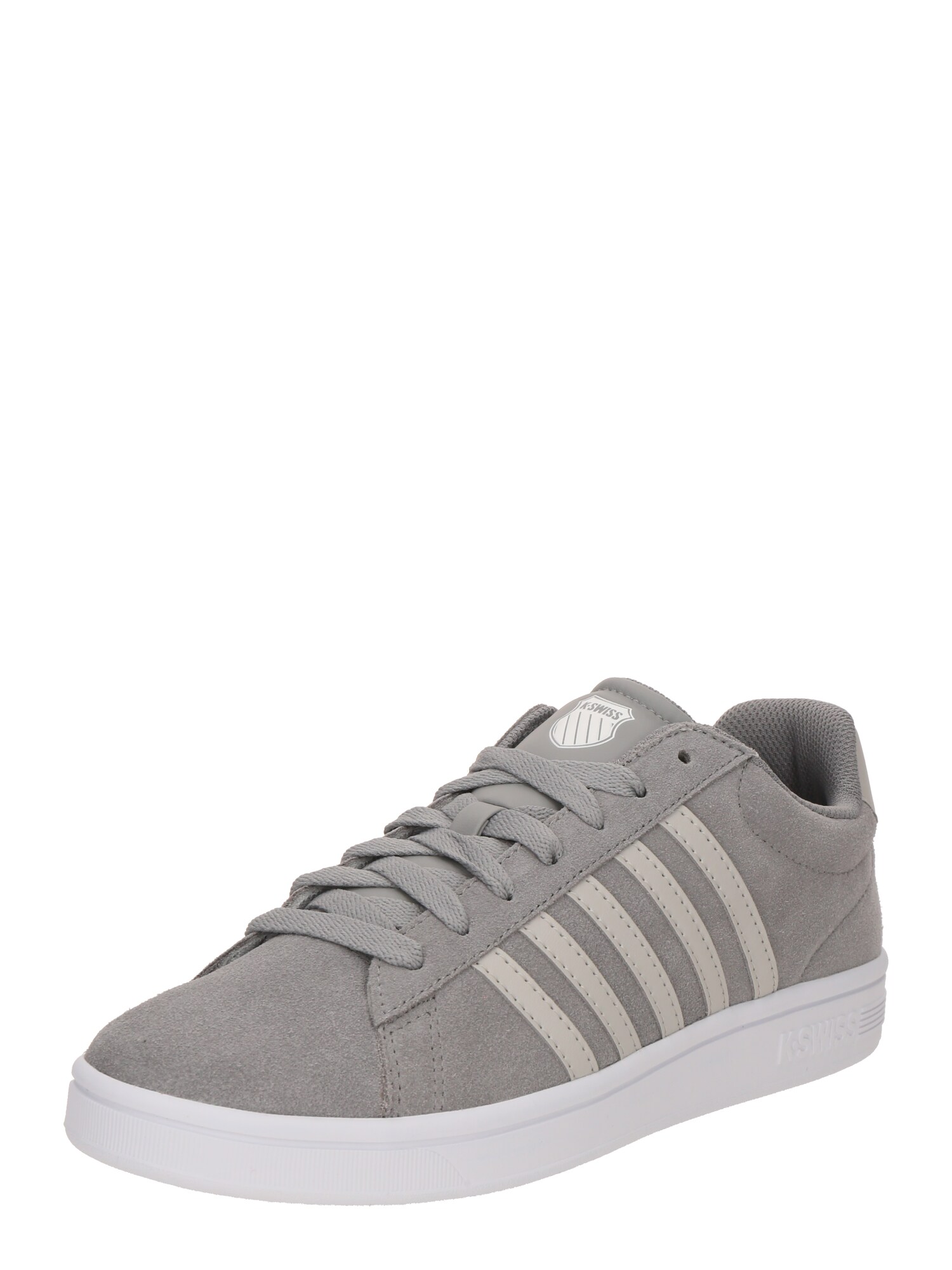 K-Swiss Sneakers Laag 'Court Tiebrk Ii' Grijs / Lichtgrijs