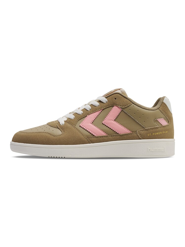 Hummel Sneaker Damen Größe 46 braun / pink / weiß