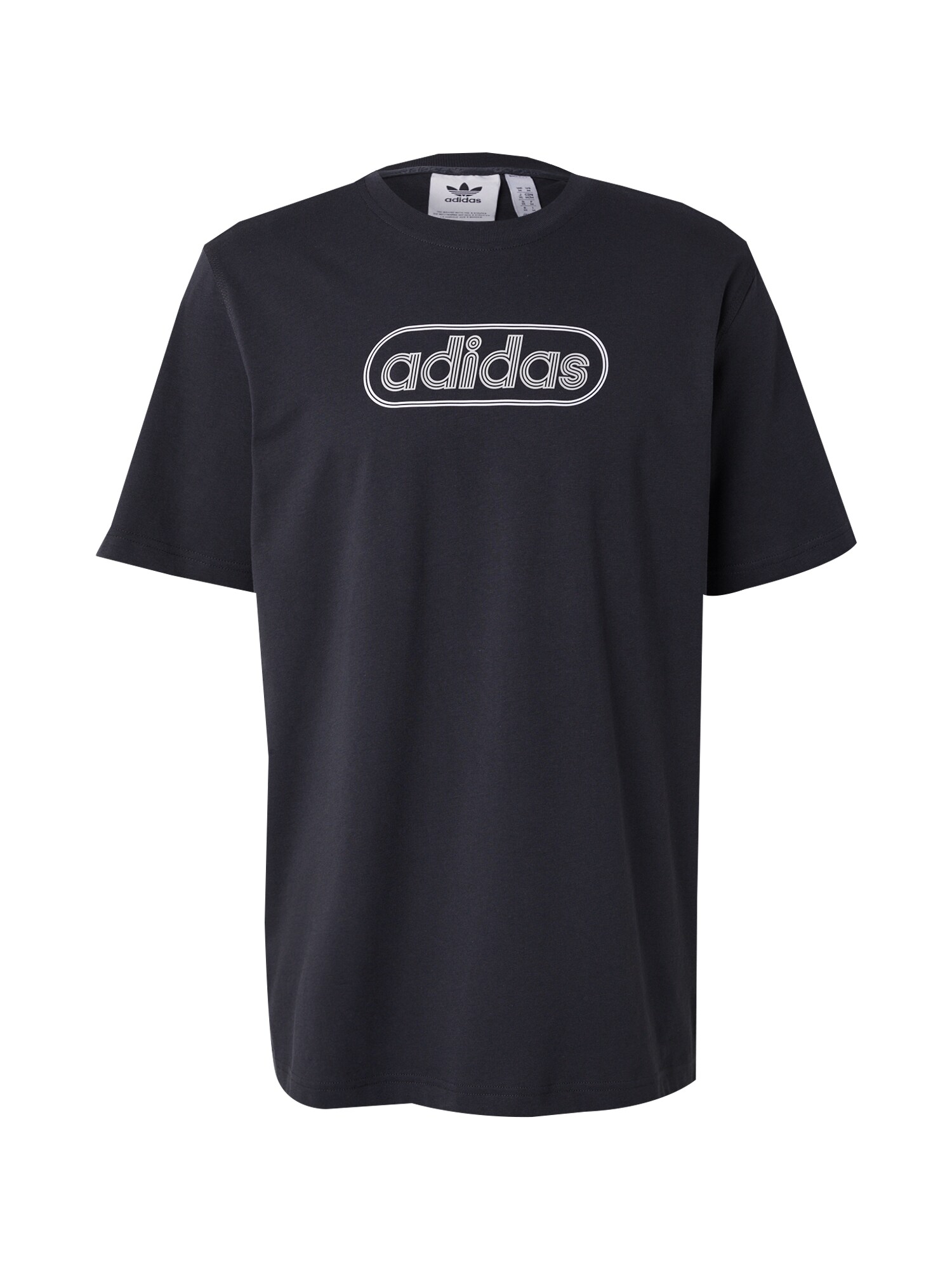 ADIDAS ORIGINALS Póló '80s'  antracit / fehér akciós termékkép 1