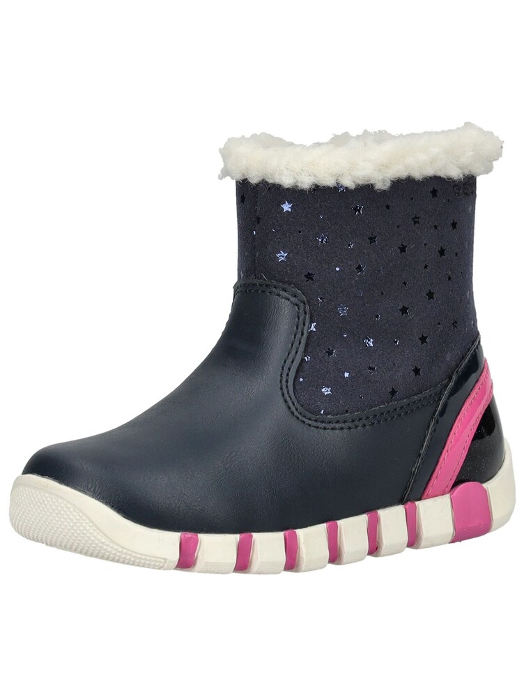 GEOX Stiefelette Mädchen Größe 26 navy / pink