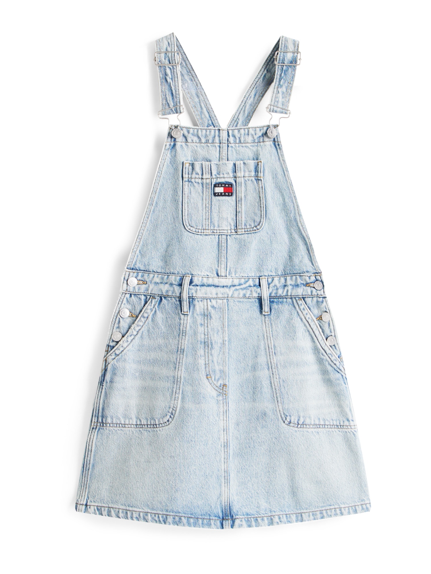 Tommy Jeans Kantáros szoknyák  tengerészkék / világoskék / piros / fehér akciós termékkép 1