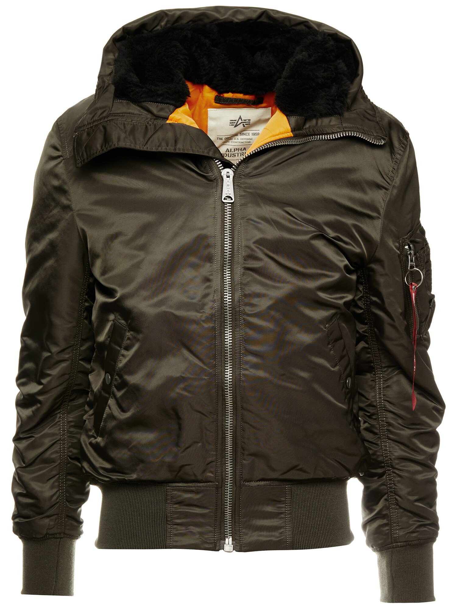 ALPHA INDUSTRIES Geacă de primăvară-toamnă 'Ma-1'  oliv
