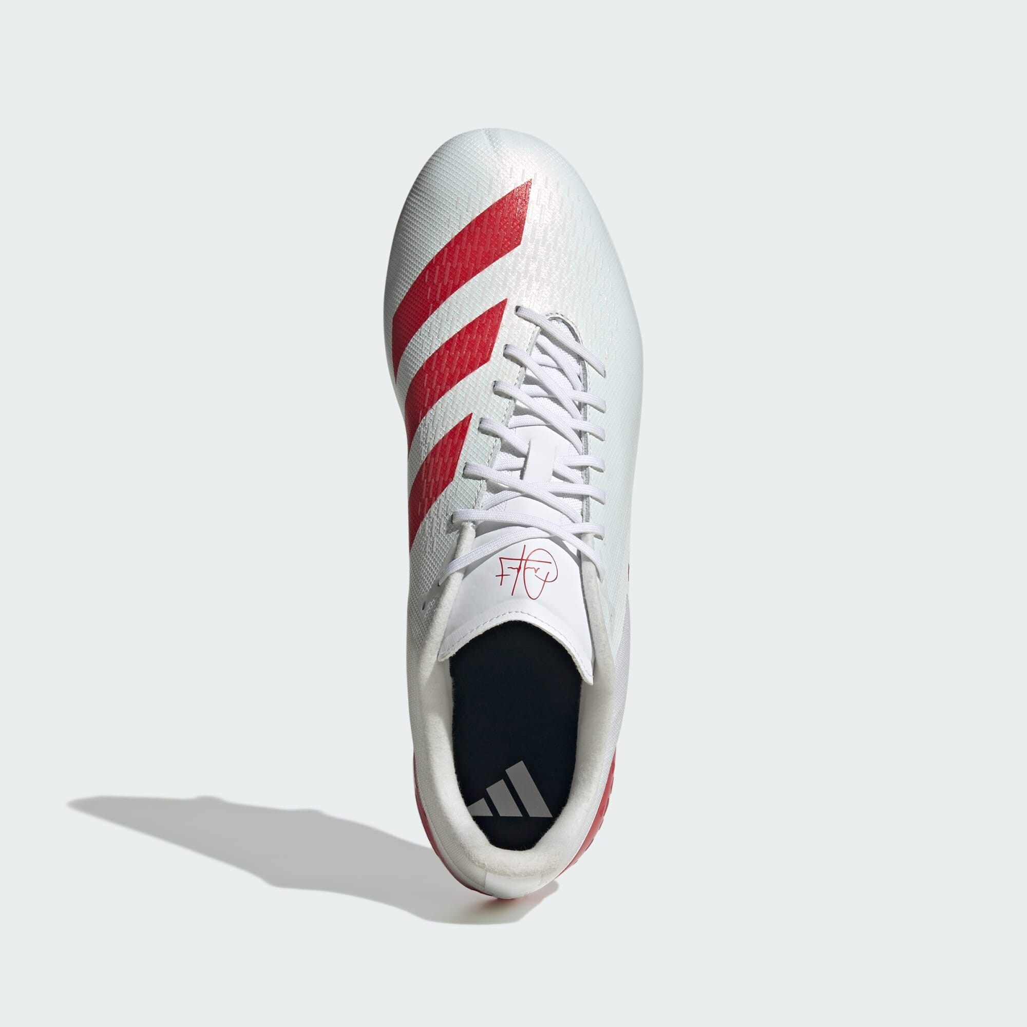 ADIDAS PERFORMANCE Zapatillas de fútbol 'Adizero RS15 Pro' rojo / blanco – imagen 2