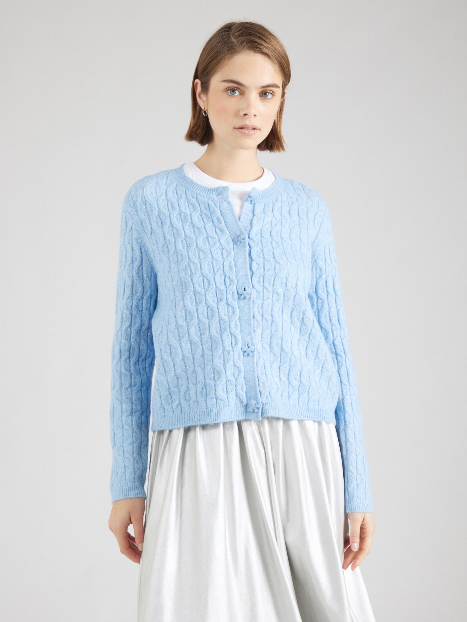 VERO MODA Kardigán 'VMELYA'  világoskék termék 2. képe