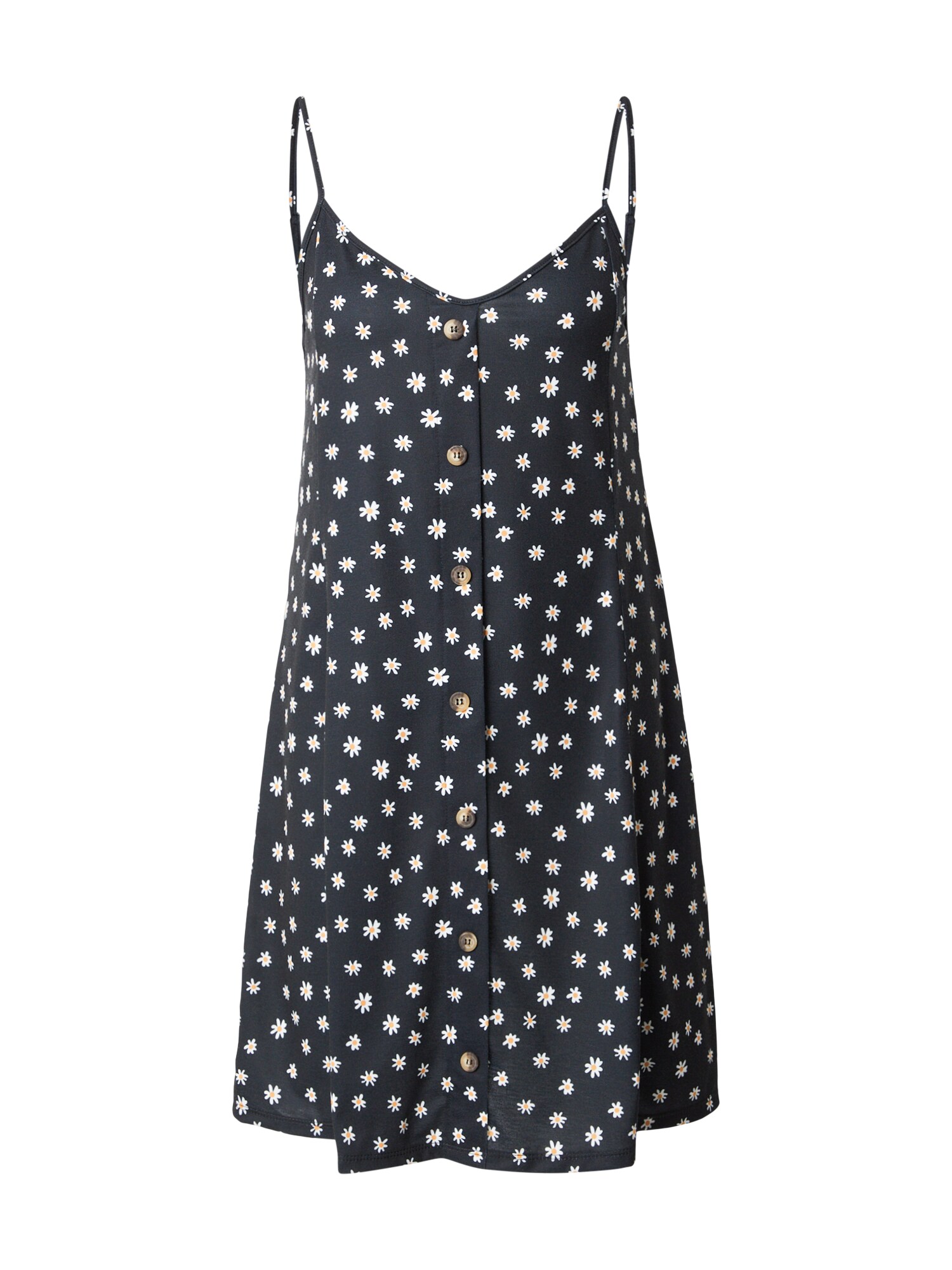ABOUT YOU Rochie tip bluză 'Avena'  galben / negru / alb