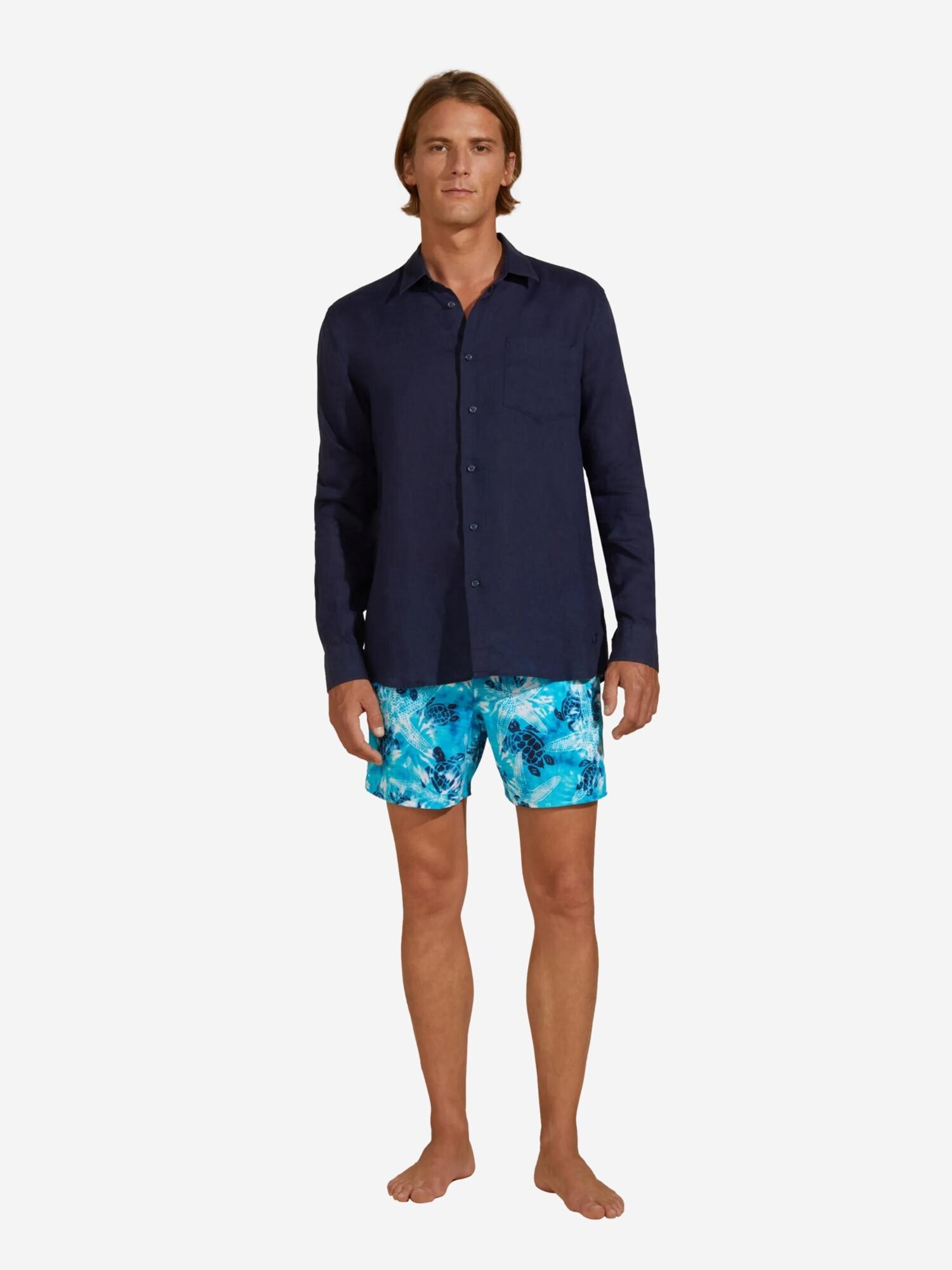 Vilebrequin Camisa azul – imagen 4