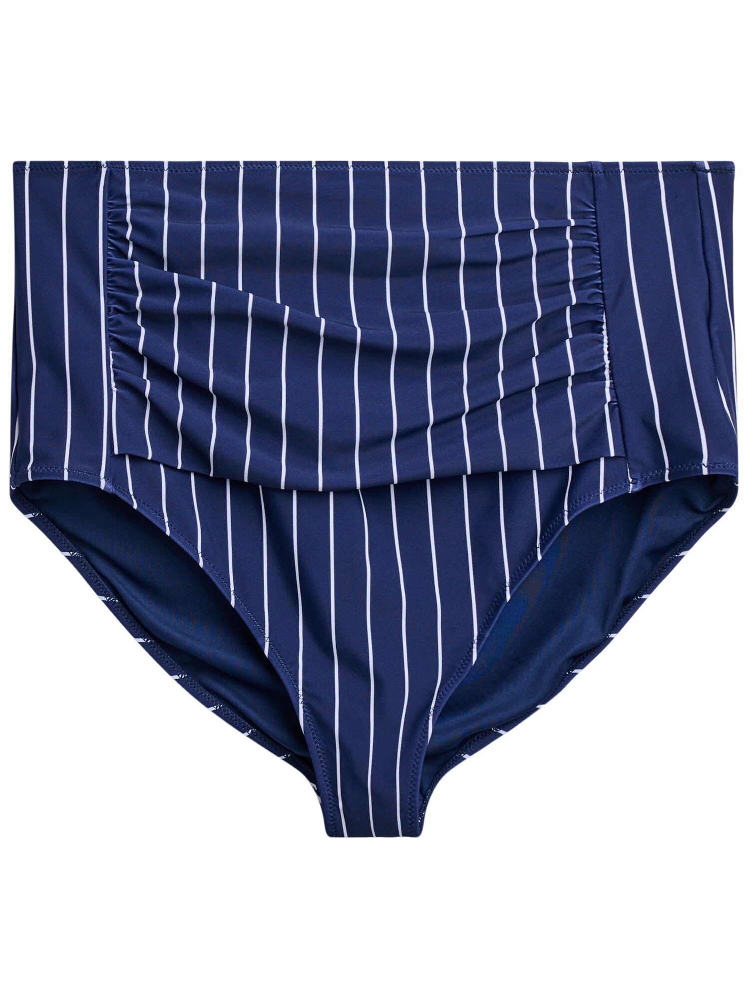 Swim by Zizzi Slip costum de baie Stella  albastru închis / alb