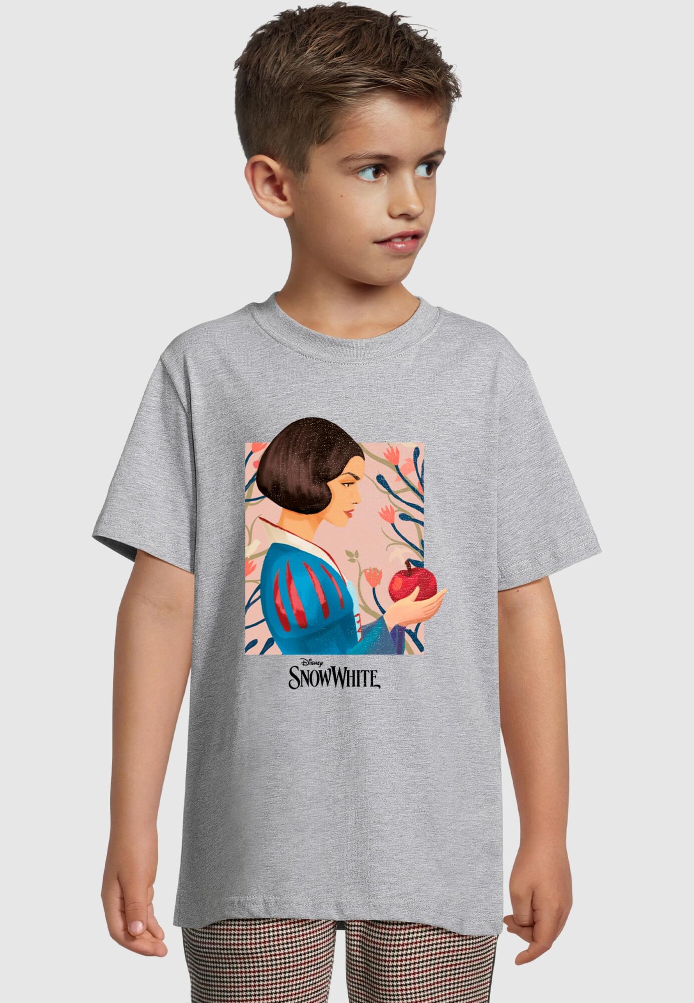 Thumbnail - T-Shirt 'Snow White - Apple and Flowers'