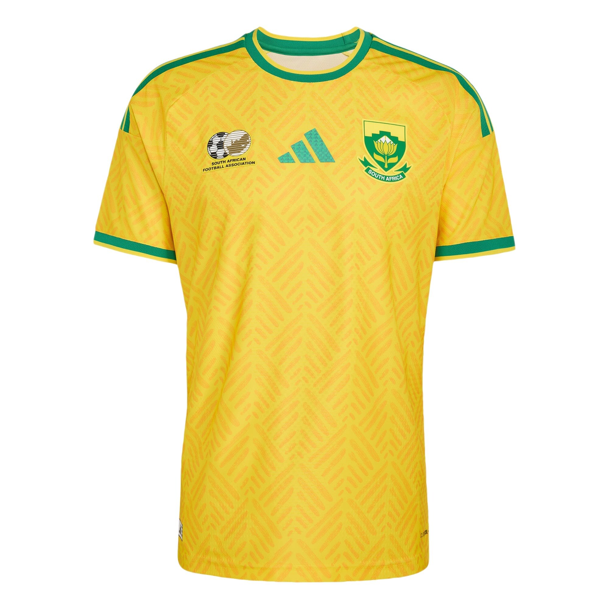 ADIDAS PERFORMANCE Camiseta de fútbol 'Südafrika 26 Authentic' curry / miel / lima – imagen 1