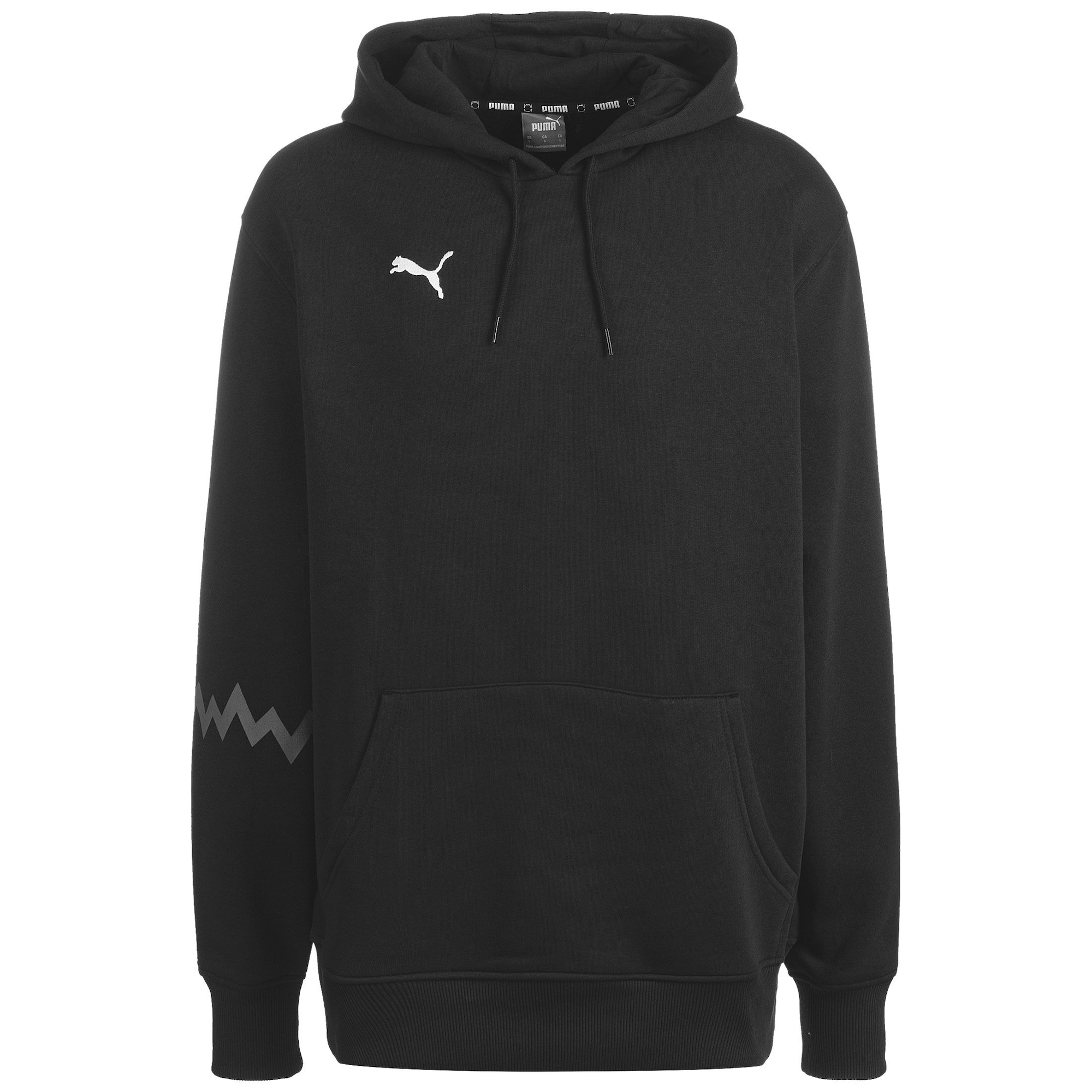 PUMA Sportska sweater majica 'Hoops Team'  antracit siva