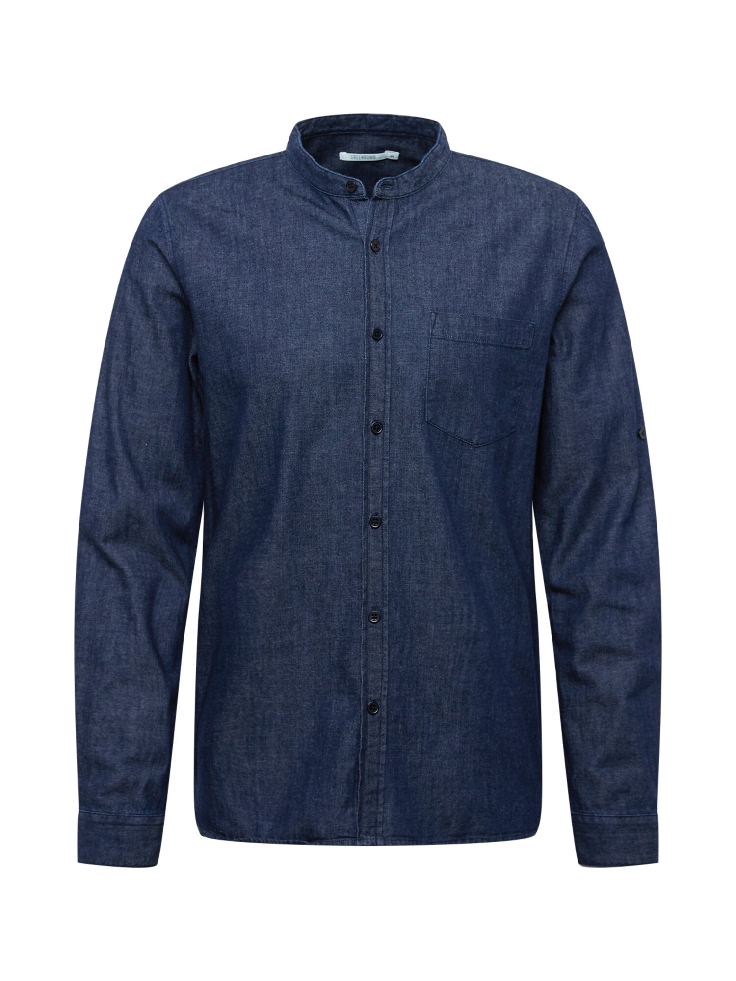 GREENBOMB Camisa 'Plenty'  azul escuro