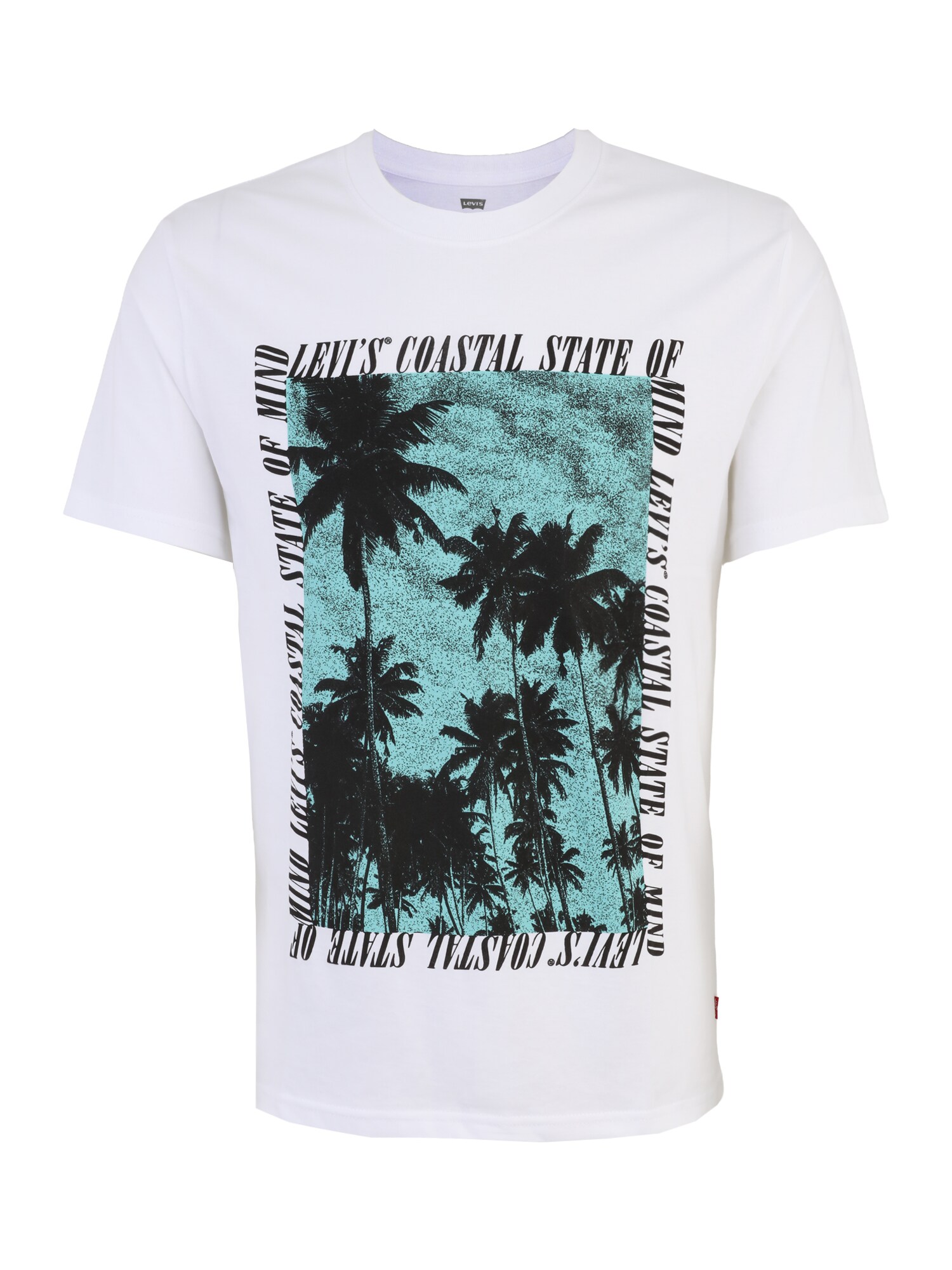 LEVI'S ® Camiseta  menta / negro / blanco