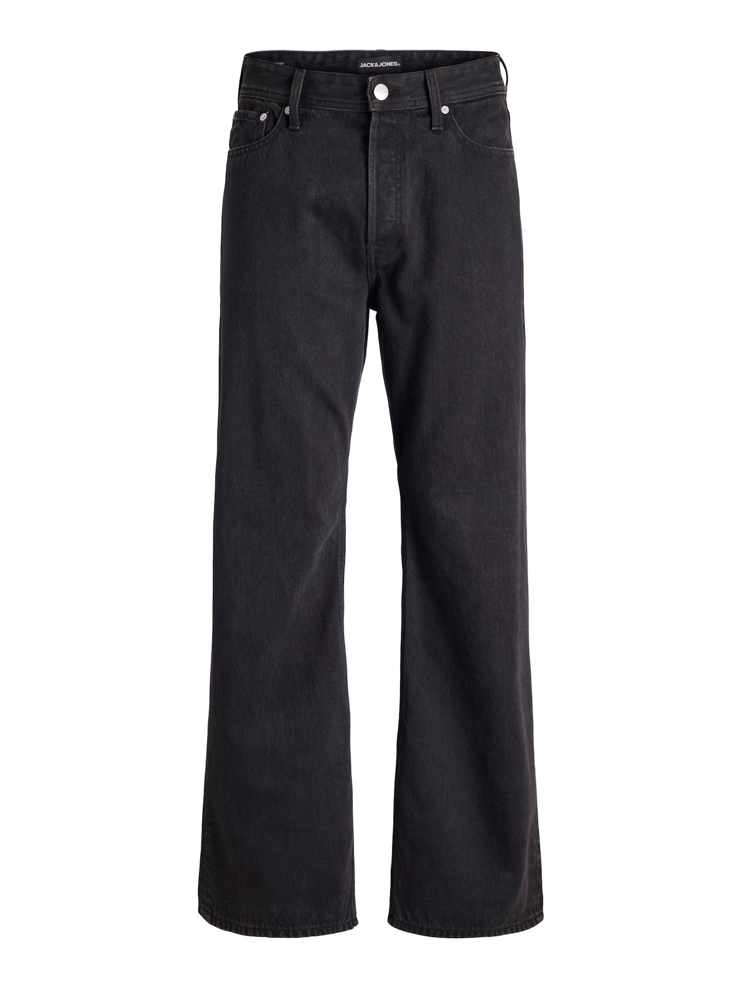 JACK & JONES Jeans JJITOBY JJORIGINAL negru denim