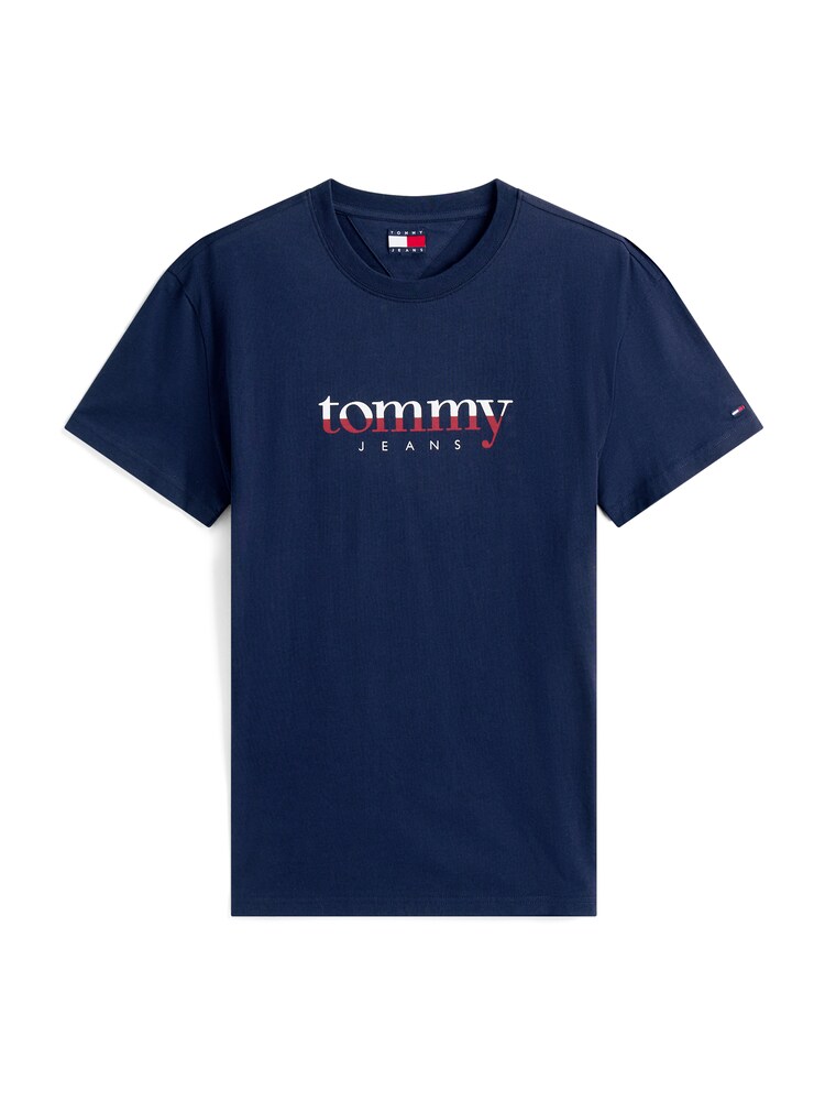 Tommy Jeans T-Shirt Herren Größe S navy / rot / weiß