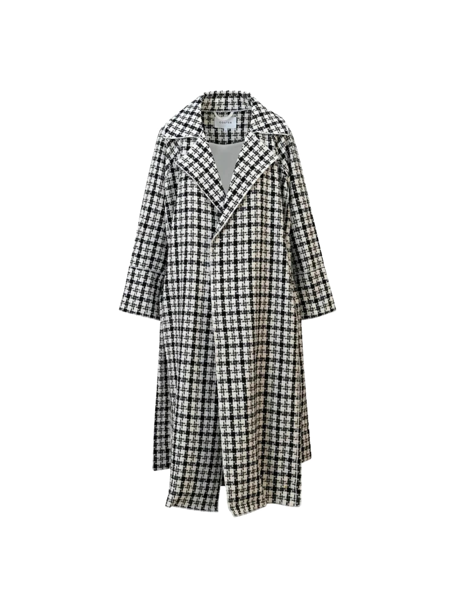 Coster Copenhagen Palton de primăvară-toamnă  Soft  negru