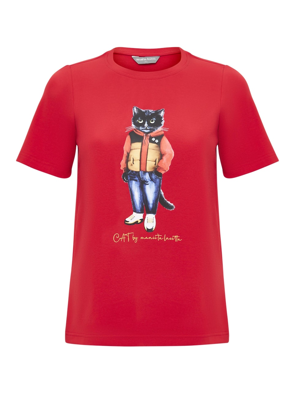 T-shirt 'Sport Casual Cat'