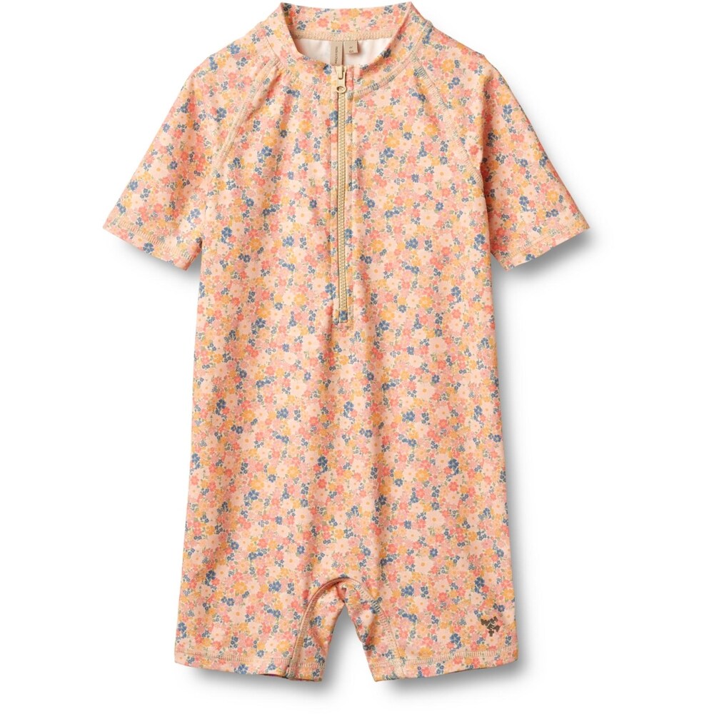 WHEAT Badeanzug Jungen Größe 104 blau / gelb / grün / koralle / rosa / pastellrot