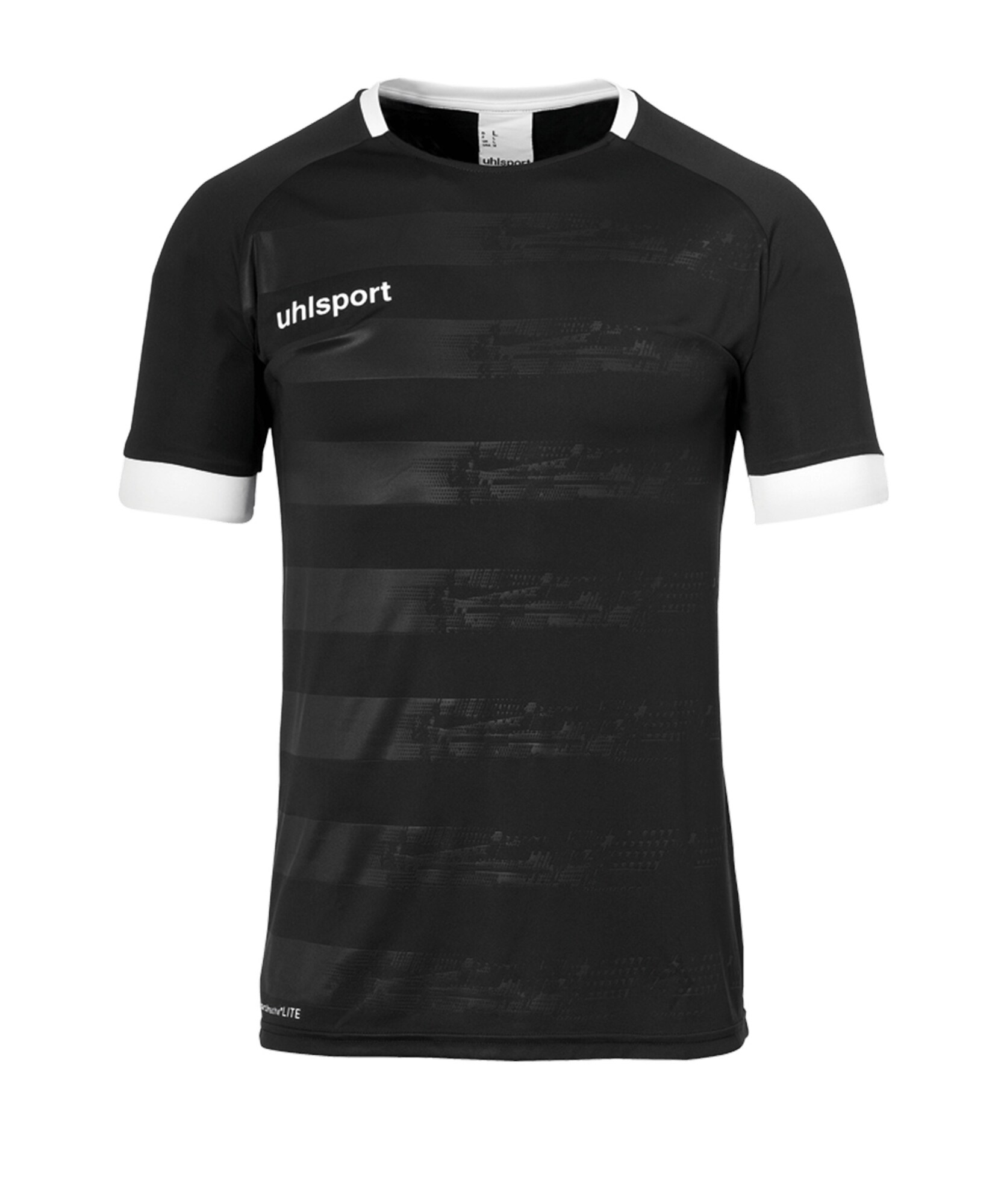 UHLSPORT Tricou funcțional  negru / alb