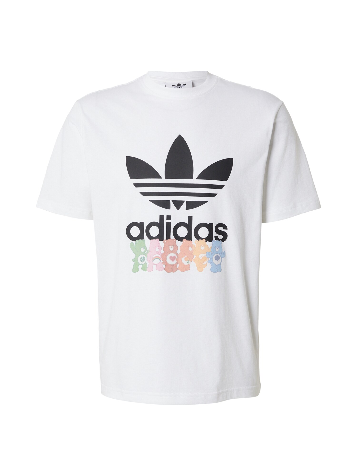 ADIDAS ORIGINALS Camiseta 'Care Bear' azul claro / verde claro / negro / blanco