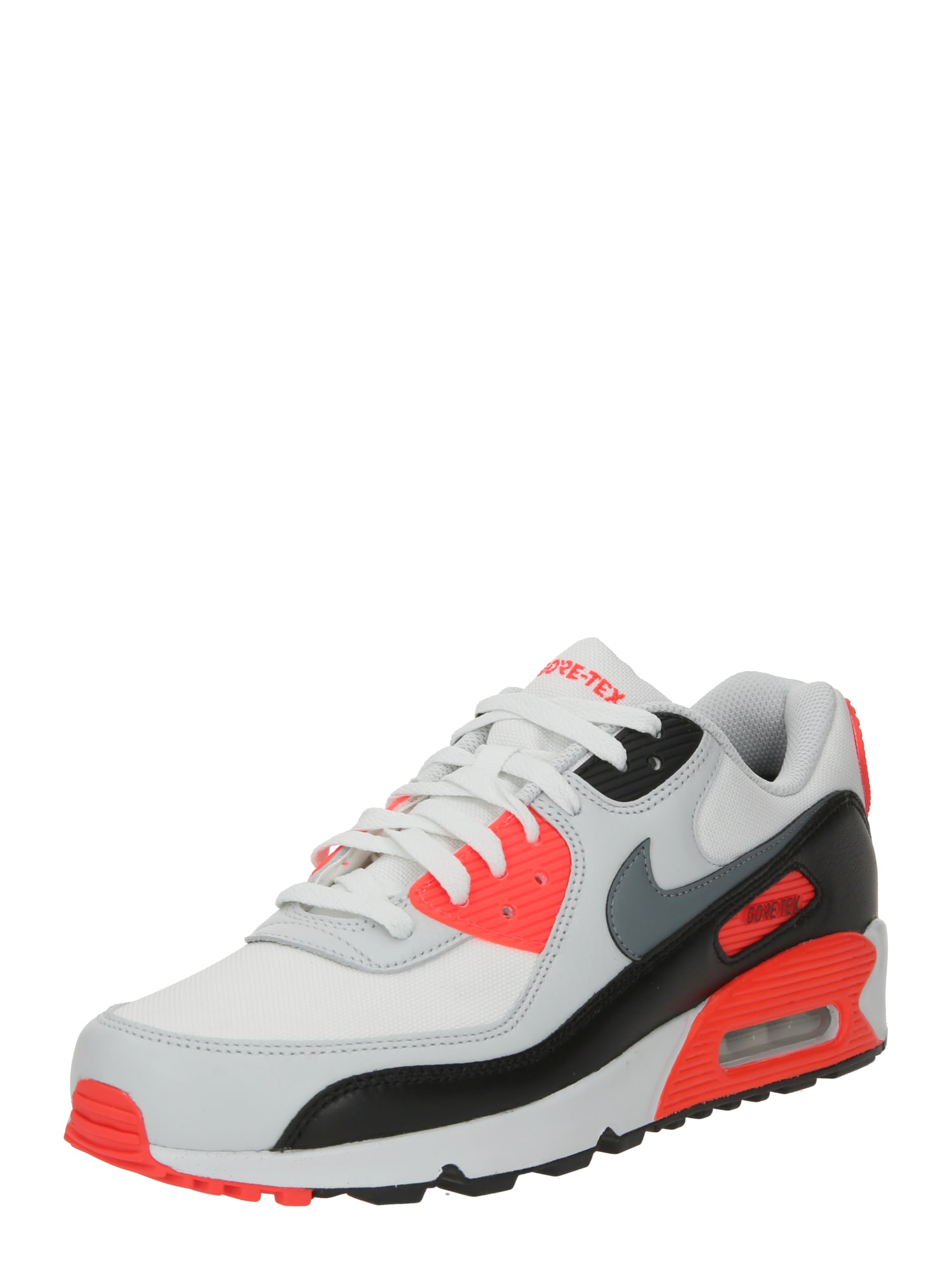 Nike Sportswear Niske tenisice 'AIR MAX 90'  siva / svijetlosiva / crna / bijela