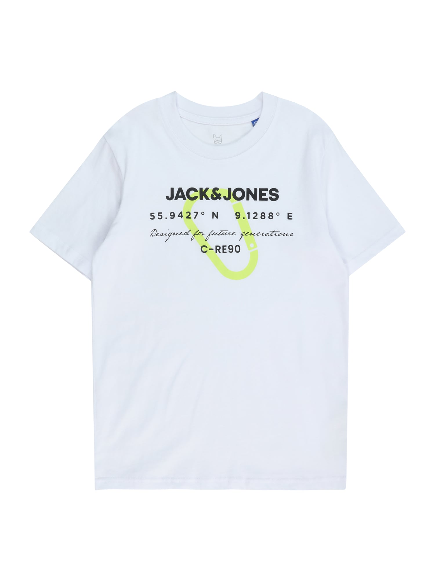 Jack & Jones Junior Póló  kiwi / fekete / fehér