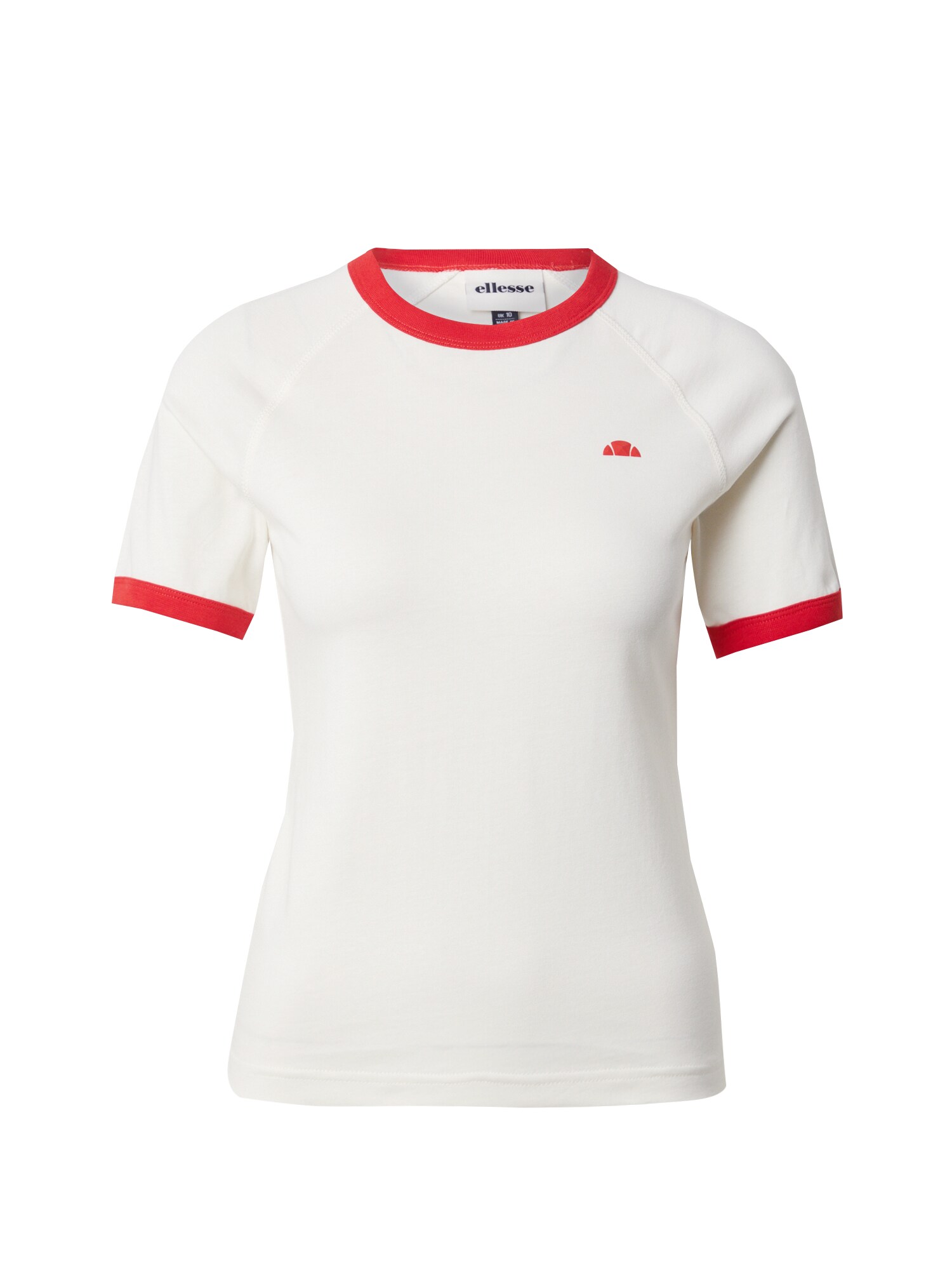 ELLESSE Tricou Etchemin roșu / alb murdar