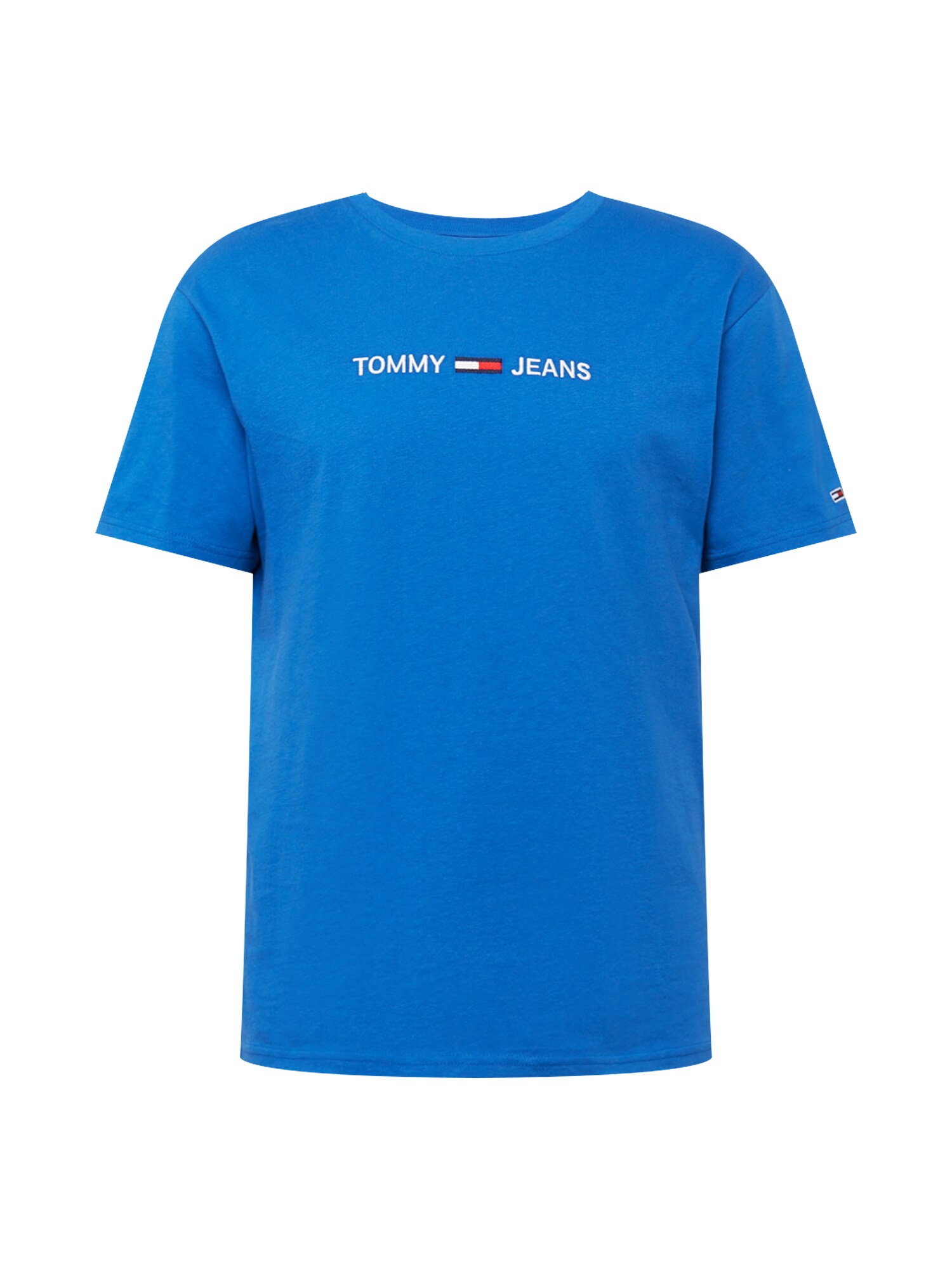 Tommy Jeans Marškinėliai  mėlyna / balta