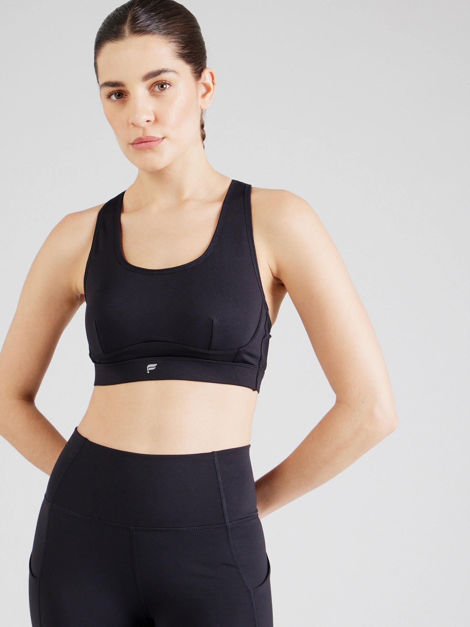 Fabletics Sportmelltartók 'BELLE'  fekete / fehér termék 2. képe