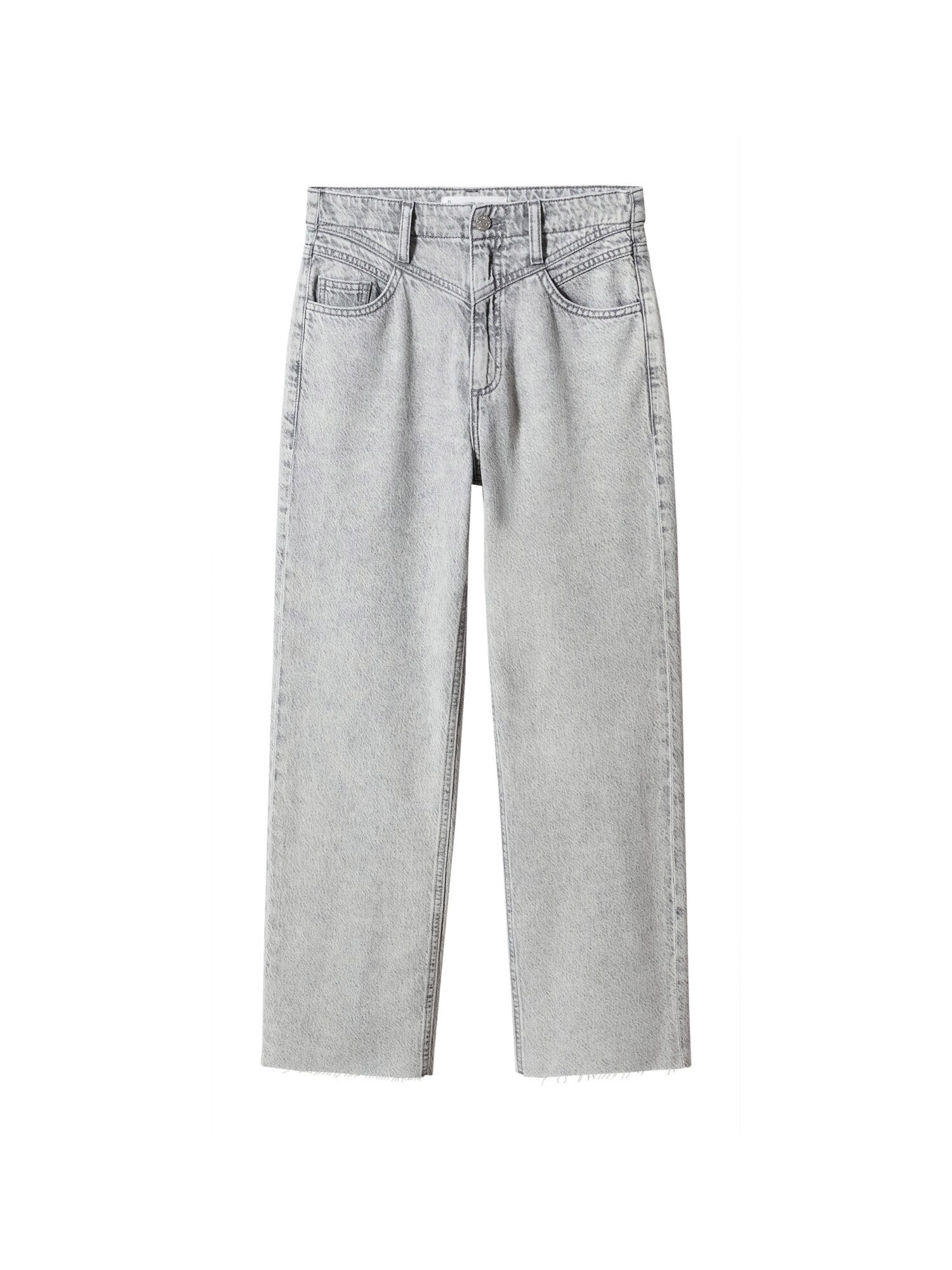MANGO Дънки 'Bohemian'  сив деним