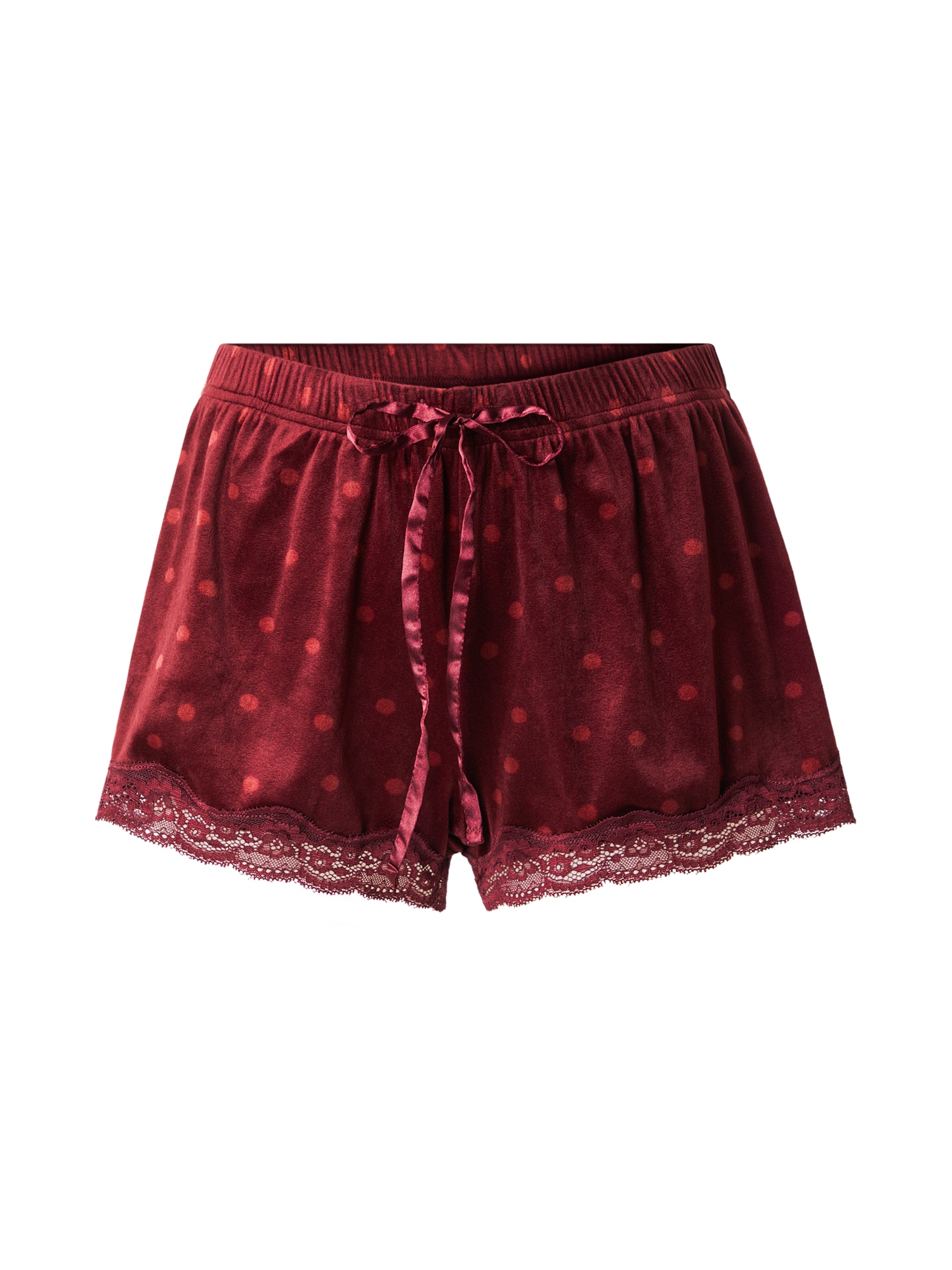 Hunkemöller Pantaloni scurți  roșu / roșu carmin