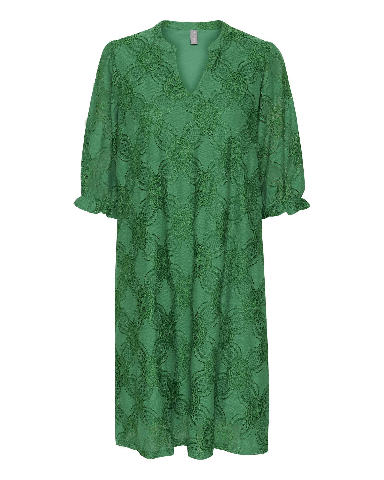 CULTURE Vestido 'Olu' verde