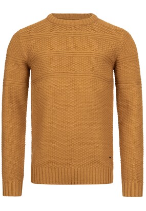 INDICODE JEANS Trui ‘Mirek’ Oranje