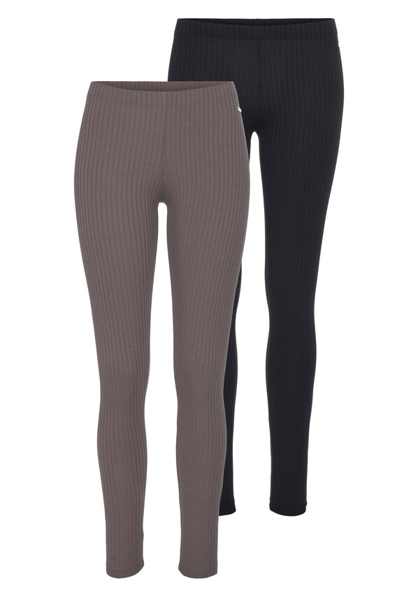 VIVANCE, Leggings 'Vivance', szürke & fekete, 6 kép a 8 közül