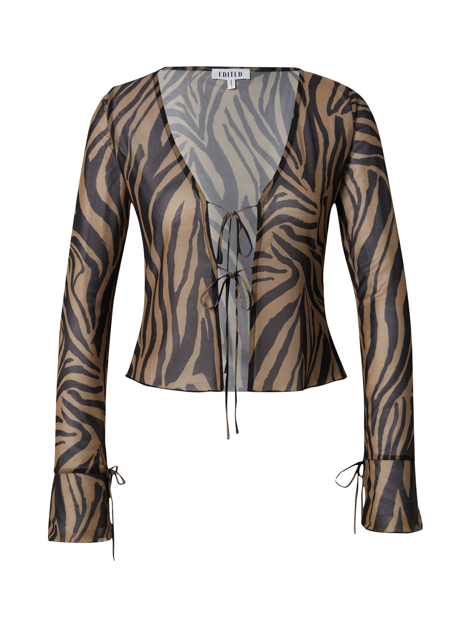EDITED Blusa 'Florence'  bege / preto