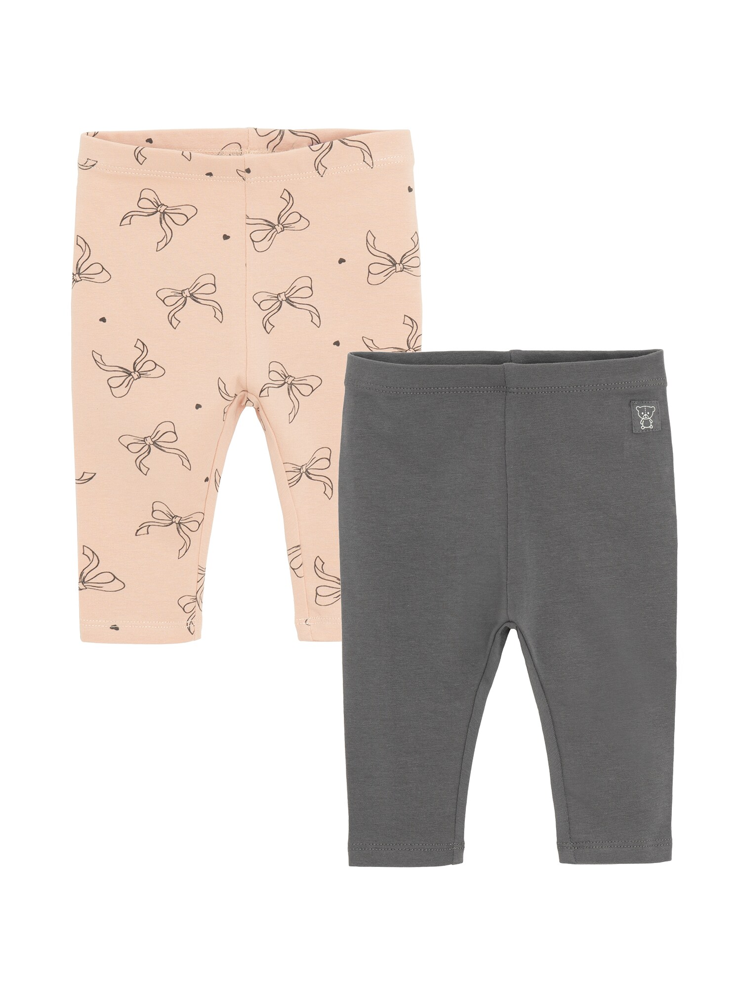 Cool Club Leggings  gri închis / portocaliu pastel