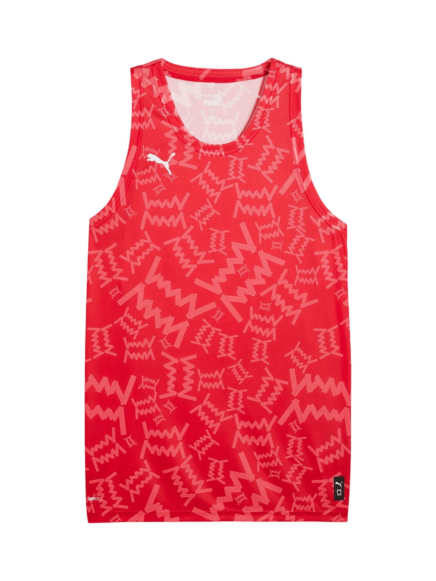 PUMA Tricot Teamjaws  roșu / roșu pepene / negru / alb