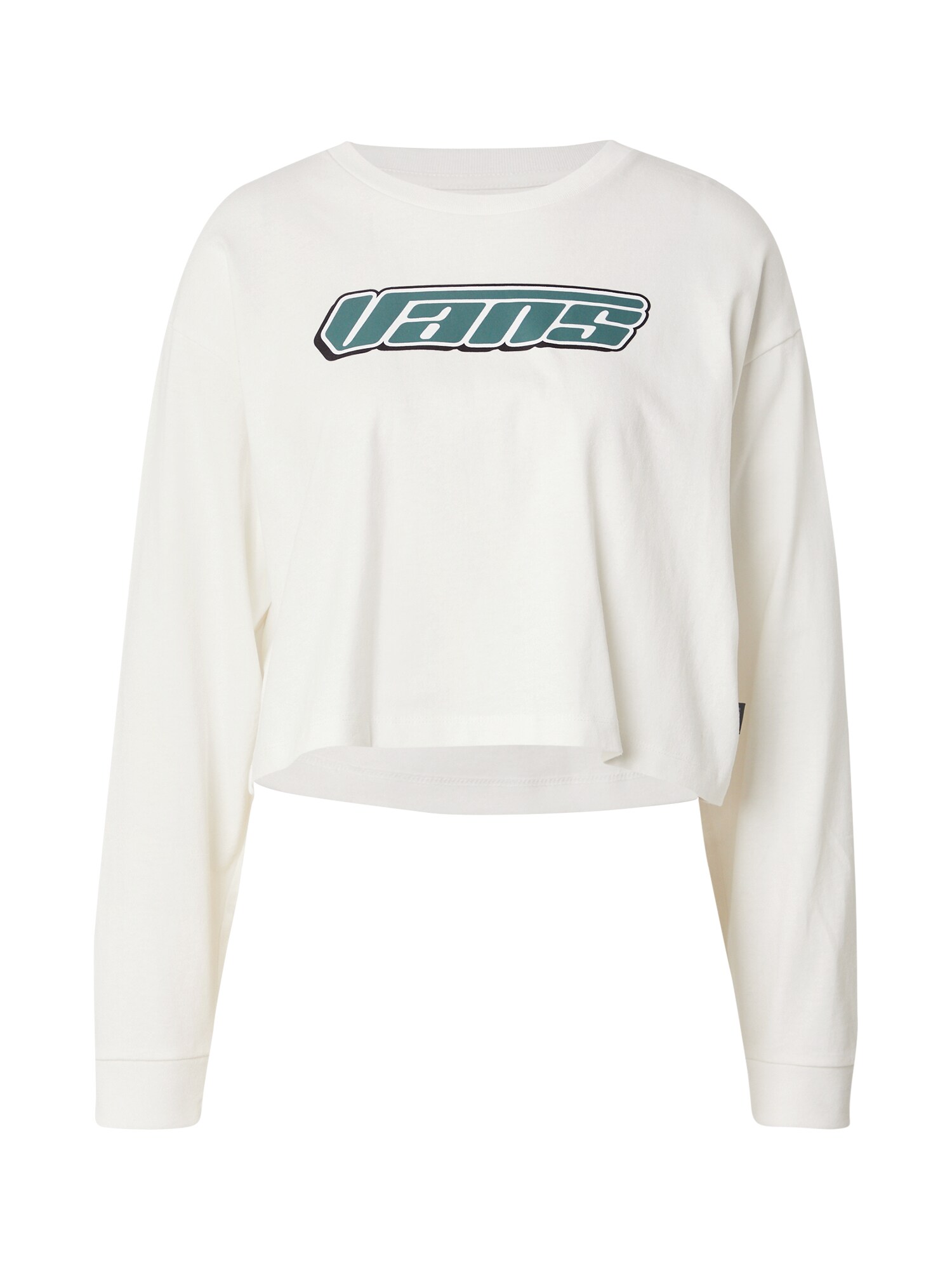 VANS Tricou  verde / negru / alb