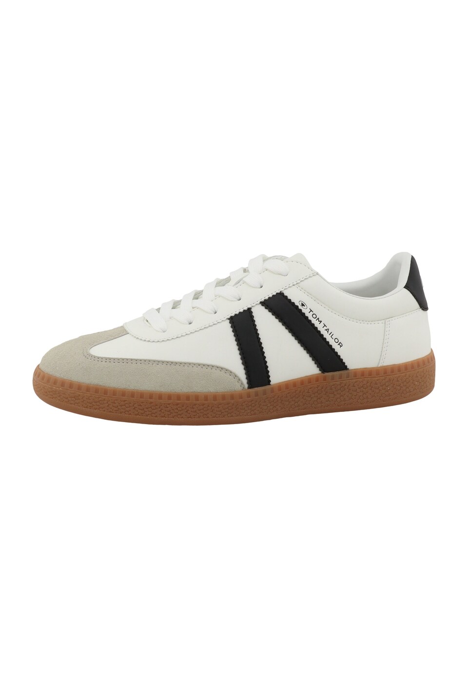 Låg sneaker greige / svart